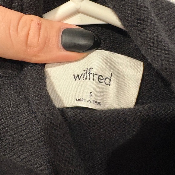 WILFRED- Small - Essential Merino Wool Mockneck - Picture 3 of 8